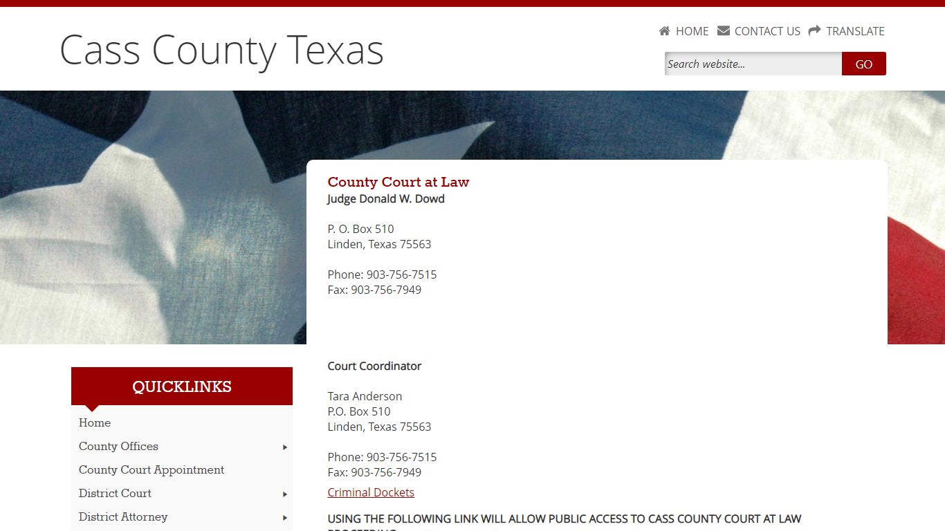Cass County, Texas
