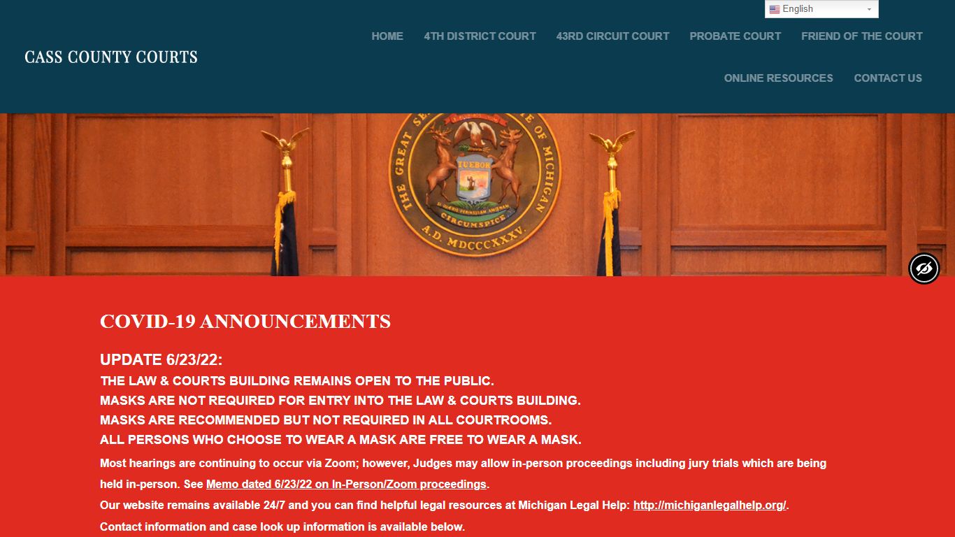 4th District Court - Cass County Michigan Courts